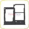 CARRELLO SIM CARD DUAL SIM PER SAMSUNG GALAXY A20E SM-A202F NERO