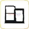 CARRELLO SIM CARD DUAL SIM PER SAMSUNG GALAXY A40 SM-A405 NERO