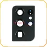 VETRINO LENTE FOTOCAMERA POSTERIORE CON CORNICE PER SAMSUNG GALAXY S21 ULTRA 5G SM-G998 NERO