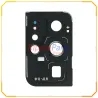 VETRINO LENTE FOTOCAMERA POSTERIORE CON CORNICE PER SAMSUNG GALAXY S21 ULTRA 5G SM-G998 NERO