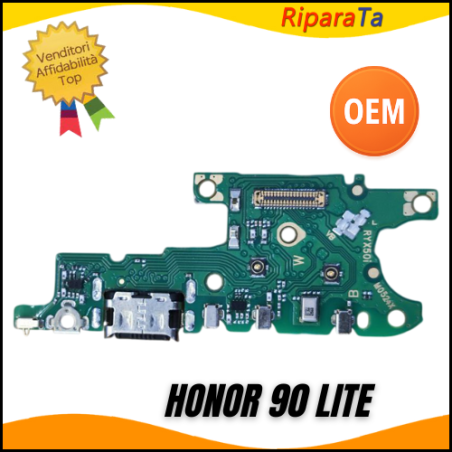 CONNETTORE RICARICA HONOR 90 LITE  CRT-NX1  DOCK PCB MICROFONO OEM | R