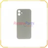 BACK COVER VETRO POSTERIORE FORO CAMERE GRANDE BIG HOLE PER APPLE IPHONE 12 BIANCO