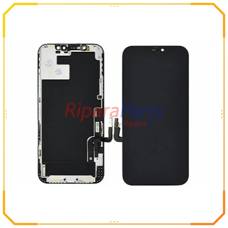DISPLAY LCD RIGENERATO PREMIUM PER APPLE IPHONE 12 / 12 PRO NERO