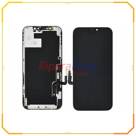 DISPLAY LCD RIGENERATO PREMIUM PER APPLE IPHONE 12 / 12 PRO NERO