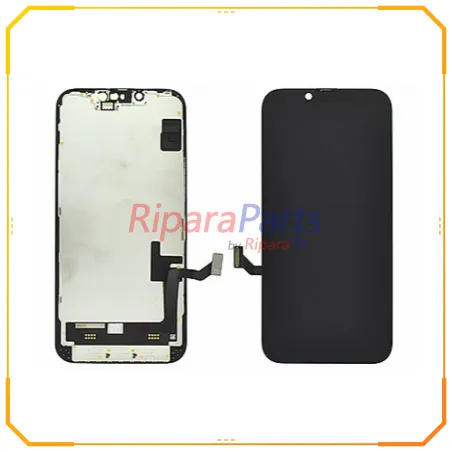 DISPLAY LCD RIGENERATO PREMIUM PER APPLE IPHONE 16E / 17E NERO