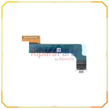CONNETTORE RICARICA TYPE-C FLEX FLAT PER APPLE IPAD 10 2022 A2696 A2757 BIANCO DOCK