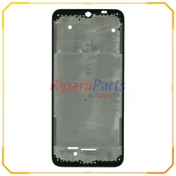 FRAME CORNICE TELAIO FRONTALE SUPPORTO DISPLAY PER XIAOMI REDMI 9A / 9AT / 9C / POCO C3 NERO