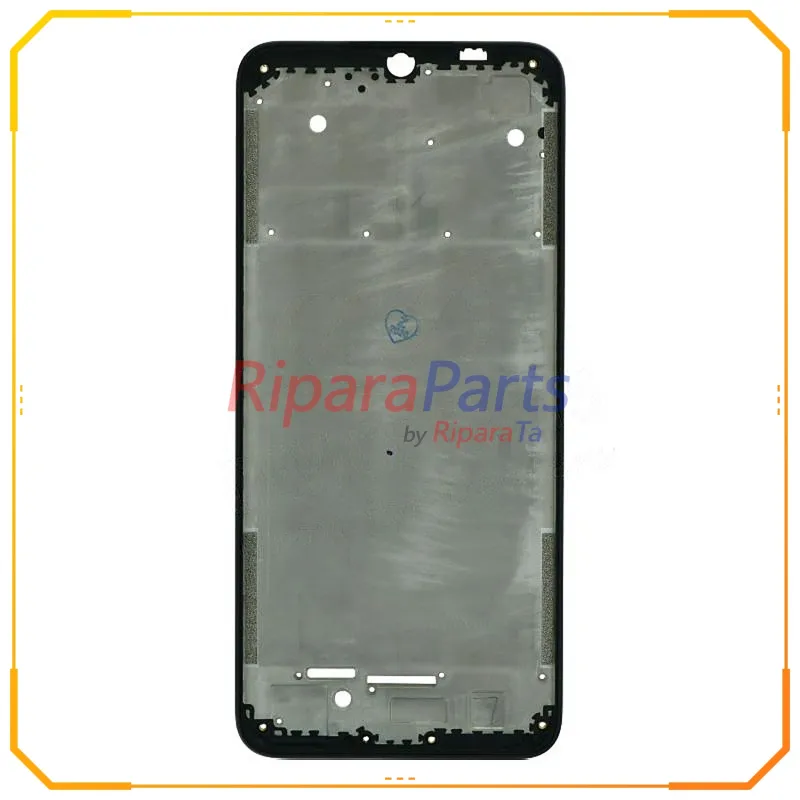 FRAME CORNICE TELAIO FRONTALE SUPPORTO DISPLAY PER XIAOMI REDMI 9A / 9AT / 9C / POCO C3 NERO