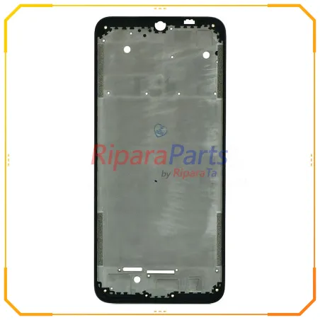 FRAME CORNICE TELAIO FRONTALE SUPPORTO DISPLAY PER XIAOMI REDMI 9A / 9AT / 9C / POCO C3 NERO
