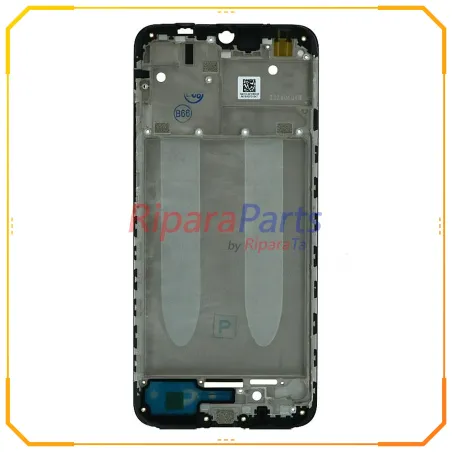 FRAME CORNICE TELAIO FRONTALE SUPPORTO DISPLAY PER XIAOMI REDMI 9A / 9AT / 9C / POCO C3 NERO