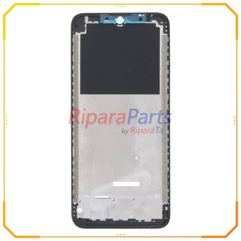 FRAME CORNICE TELAIO FRONTALE SUPPORTO DISPLAY PER MOTOROLA MOTO E7 POWER / E7I POWER XT2097 NERO