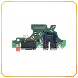 CONNETTORE RICARICA TYPE-C SUB BOARD SERVICE PACK ORIGINALE PER HUAWEI P30 LITE PLUG IN MICROFONO JACK AUDIO NERO