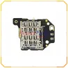 CONNETTORE RICARICA TYPE-C SUB BOARD SERVICE PACK ORIGINALE PER MOTOROLA EDGE 50 NEO XT2409-1 LETTORE SIM NERO