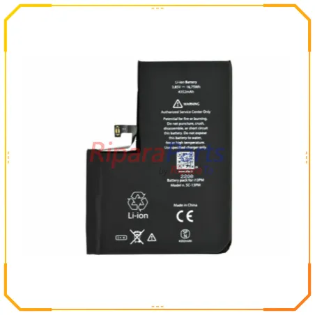BATTERIA PER APPLE IPHONE 13 PRO MAX 4352MAH PARI ORIGINALE ZERO CICLI NERO