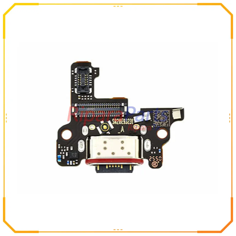 CONNETTORE RICARICA TYPE-C SUB BOARD SERVICE PACK ORIGINALE PER MOTOROLA EDGE 70 FUSION XT2605-1 / XT2605-2 DOCK NERO