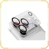 VETRO TEMPERATO PROTEZIONE CAMERA POSTERIORE 2 PEZZI PER APPLE IPHONE 18 PRO MAX TRASPARENTE