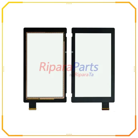 TOUCH SCREEN DIGITIZER VETRO NERO PER NINTENDO SWITCH