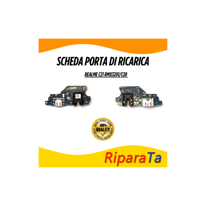 Connettore porta di ricarica per Realme C21 RMX3201 /  C20 ORI | Ripar