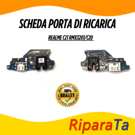 Connettore porta di ricarica per Realme C21 RMX3201 /  C20 ORI | Ripar