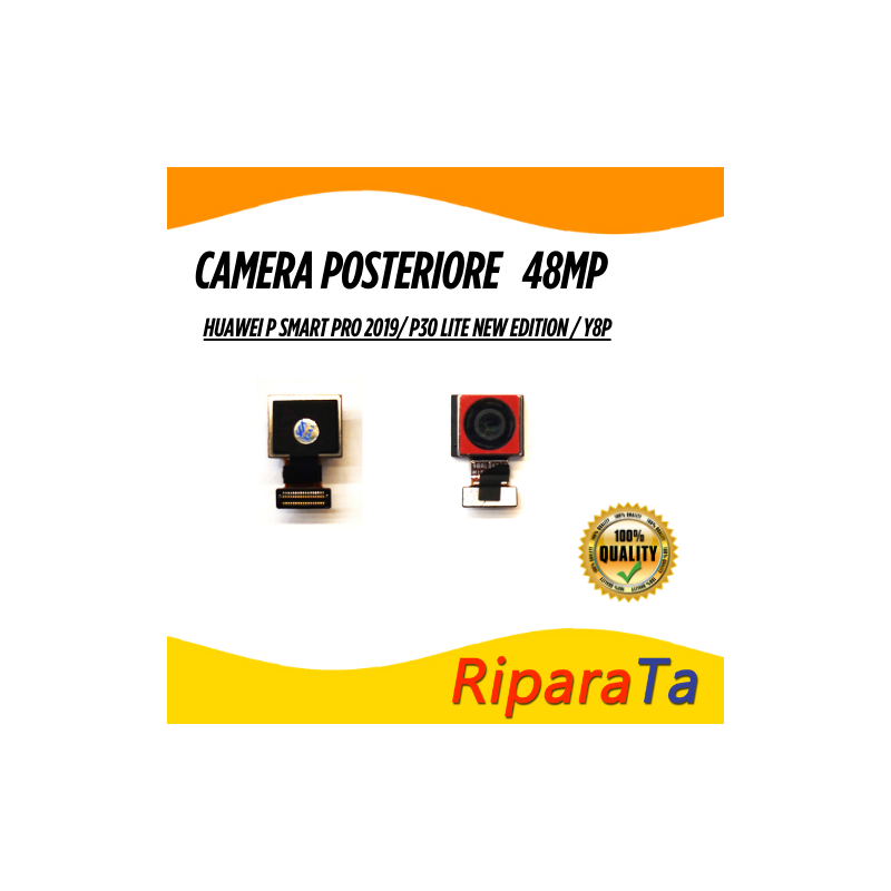 48 MP FOTOCAMERA POSTERIORE per Huawei P Smart Pro 2019/P30 Lite New E