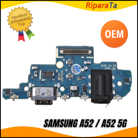 CONNETTORE RICARICA SAMSUNG GALAXY A52 A525/A52 5G A525F/A526B DOCK PC
