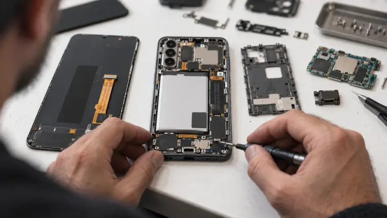 Galaxy S26 FE: 9/10 di riparabilità, ma Samsung taglia su USB-C